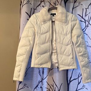 Bebe Fur Trim Jacket Size M